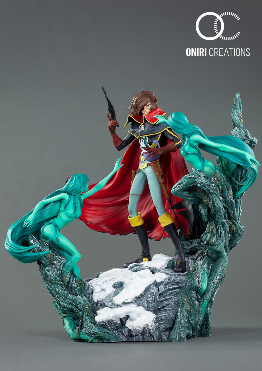 Space Pirate Captain Harlock Statue