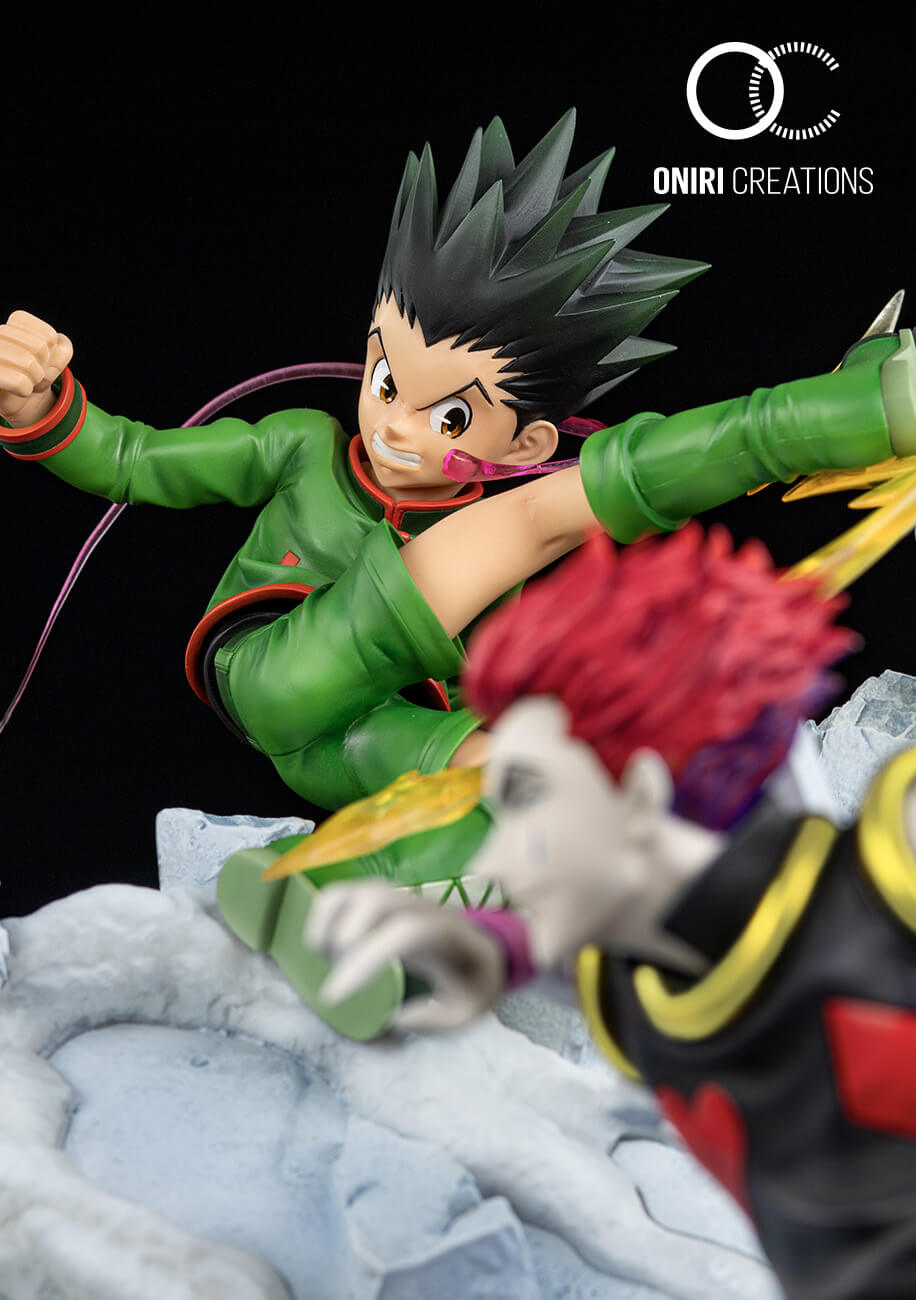 Gon VS Hisoka - Battle at the Heavens Arena