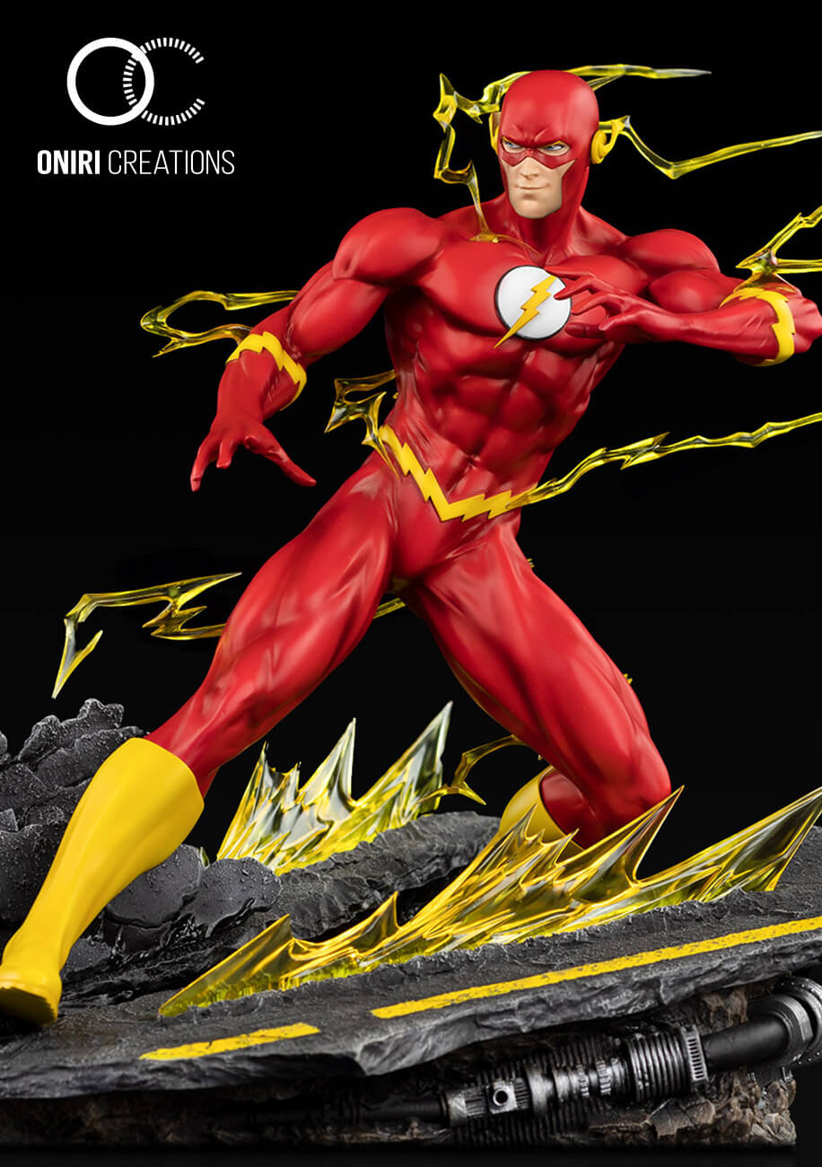 The Flash Statue